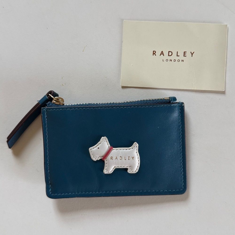 NEW Radley London Scottie Ziptop Coin Wallet